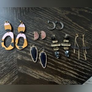 6 Pairs of Earrings